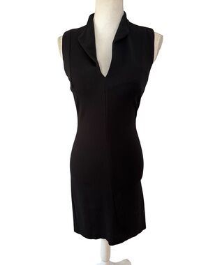 Boston Proper fitted black dress size 0